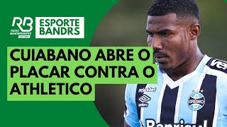 GOOOOOL DO GRÊMIO Cuiabano abre o placar contra o Athletico [upl. by Auhsoj218]