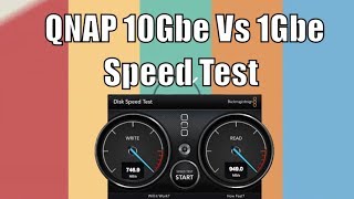 QNAP 10Gbe Vs 1Gbe Speed Test with the QXG10G1T and TS251B NAS [upl. by Eberto547]