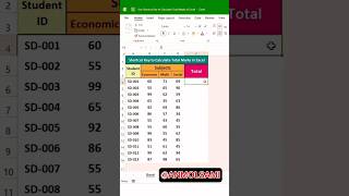 Excel Tips amp Tricks  Use Shortcut Key to Calculate Total in Excel excel exceltips exceltutorial [upl. by Anayet]