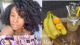 Masque ultra protéine pour cheveux sec et cassant Deep protein Mask [upl. by Haswell]