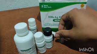 HBsAg ELISA Test kit unboxing and test principal precaution procedure  interpretation all notes [upl. by Nnaassilem650]