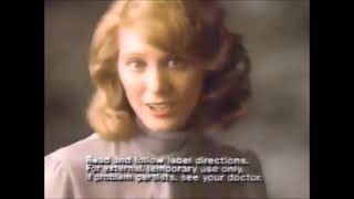 Vagisil Creme Commercial 1989 [upl. by Asilec]