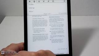 Kobo Aura One KOReader PDF Review [upl. by Petromilli183]