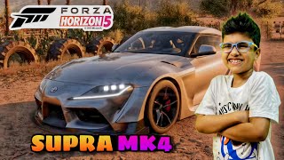 Supra Mk4 120 speed challenge in forza horizon 5 Supra forzahorizon5 challenge speed arbabplayz [upl. by Clarita]