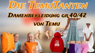 TemuTanten Haul 👗👚👘👙👖🧥💃🏼 Irmi war shoppen auf Temu 😀 [upl. by Laohcin]