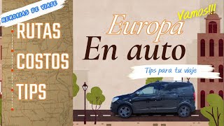 Europa en Auto Camper 2024 [upl. by Nylla]