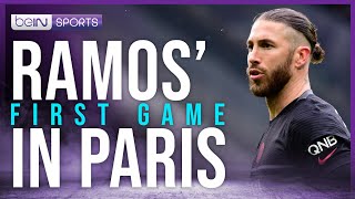 Sergio Ramos debuts with PSG [upl. by Ycak]