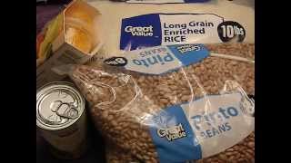 The 15  Week prepper food storage plan [upl. by Gian]