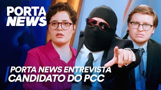 PORTA NEWS ENTREVISTA CANDIDATO DO PCC [upl. by Norre]