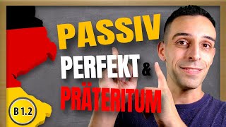 Passiv Deutsch Grammatik  Past Tense and Perfect Tense in Passive [upl. by Blinnie]