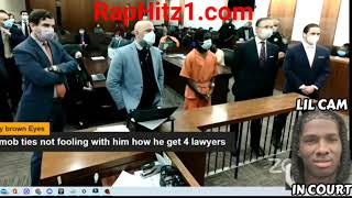 Alleged TAKEOFF Op Lil Cam APPEARS In Court w 4 LAWYERS Is J Prince jr Mob Ties HELPING HIM [upl. by Ytisahc]