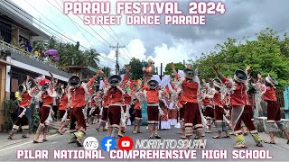 Pilar National Comprehensive High School  Parau Festival 2024  Street Dance Parade [upl. by Adyl350]