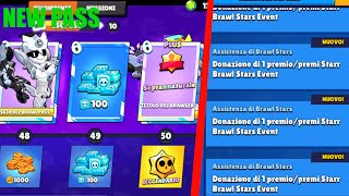 NUOVO BRAWL PASS STAGIONE 32 PREMI BSC E TANTI STAR DROP [upl. by Oliric]