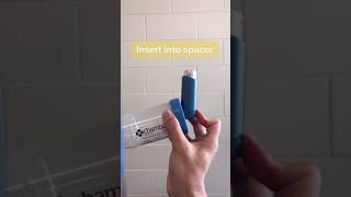 How To Use An Inhaler Spacer Correctly  First Aid Pro [upl. by Cruce151]