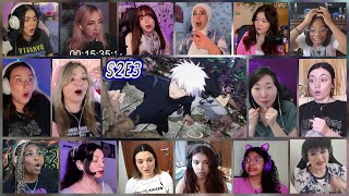 Jujutsu Kaisen Season 2 Episode 3 Girls Reaction Mashup [upl. by Ruscio]