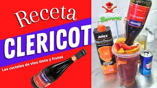 CLERICOT CON VINO TINTO RECETA clericot [upl. by Cathey]