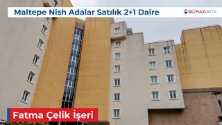 MALTEPE NISH ADALAR DENİZ MANZARALI 21 SATILIK DAİRE [upl. by Attolrac]