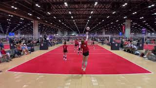 CF171 vs Criollas 171 Day4 Match1 Set3 062824 AAU National Championship  Orlando [upl. by Akvir921]