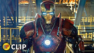 Iron Man vs Aldrich Killian  Final Battle Scene Part 2  Iron Man 3 2013 Movie Clip HD 4K [upl. by Orianna498]