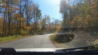 The Berkshires Mass4k DrivingAutumn SceneryFall FoliageGoPro [upl. by Erskine578]