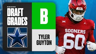 2024 NFL Draft Grades Cowboys select Tyler Guyton No 29 Overall  CBS Sports [upl. by Blossom672]