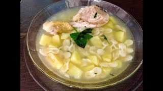 Sopa de pollo con fideos [upl. by Drahcir]