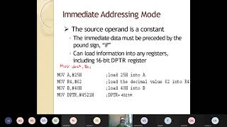 8051 addressing modes [upl. by Roana201]