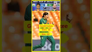 Gerald Coetzee  2nd T20I vs India trendingshorts viralvideo [upl. by Euphemiah]