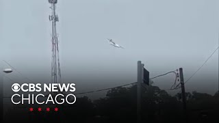 Cellphone video captures moment plane crashes in Sao Paulo Brazil [upl. by Deach]