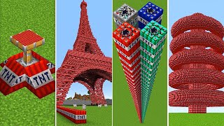 The most incredible and grand TNT experiments in Minecraft FASCINATING AND EPIC [upl. by Reilamag]