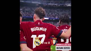 Osasuna lost with a final score of 40 funny trending short realmadrid [upl. by Jeremy]