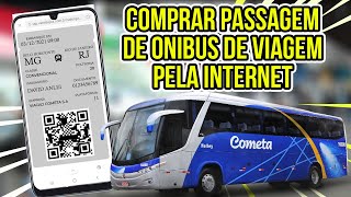 COMO COMPRAR PASSAGEM DE ONIBUS DE VIAGEM PELA INTERNET SEM PRECISAR IR NA RODOVIÃRIA [upl. by Saidnac]