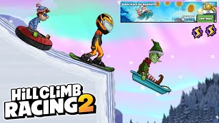 Hill Climb Racing 2  CHRISTMAS 2023 NEW EVENT  COMMUNITY SHOWCASE 2 WALKTHROUGH [upl. by Holton]