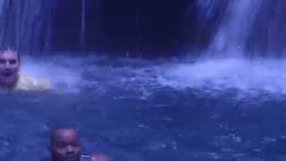 Bassin bleu à 20 mn de Jacmel en Haiti  Cascade [upl. by Kcirded]