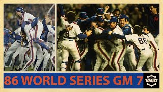 1986 World Series Game 7 Highlights from the EPIC final game of an incredible series [upl. by Enelia188]