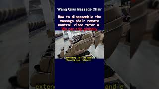 How to disassemble the massage chair remote control video tutorial [upl. by Apfelstadt62]