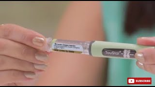 Toustar Insulin pen injection Easy Process Insulin Technique Insulin Injection  Toustar pen [upl. by Feledy]