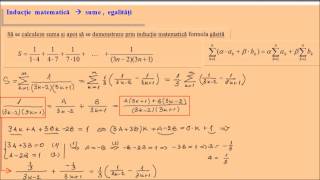 Inductie matematica exercitiu rezolvat 5 [upl. by Niknar]