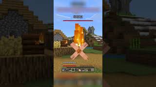 Pillager Raid in Minecraft village [upl. by Adnilahs]