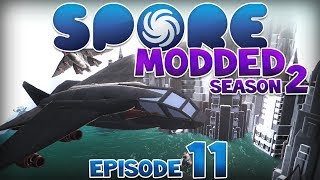 SPORE Modded  DEATH BY AIR  Ep11 Season2  Spore [upl. by Wieche]