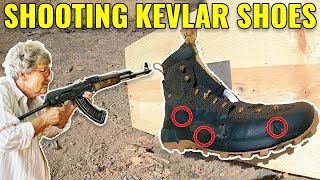 Are indestructible kevlar shoes bulletproof Naglev Combat [upl. by Ohaus711]