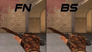 CSGO Hand Wraps  Constrictor  Skin showcase all floats 4K60FPS [upl. by Nemad329]