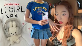 7AM PRODUCTIVE summer vlog⭐️ meeting olivia rodrigo updated makeup routine going on a date [upl. by Carlyle]