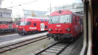 ÖBB Regionalzug 4020 FranzJosefsBahnhofHeiligenstadt in Wien [upl. by Hedvig]