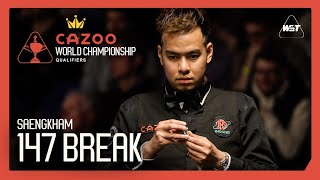 Saengkham 147 QR3  Cazoo World Championship 2024 [upl. by Norrabal]