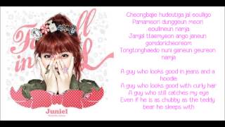 ROM  ENG Juniel  Pretty Boy Lyrics [upl. by Mazel]