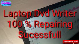 HOW TO REPAIR DVD WRITER LAPTOPCOMPUTERLAPTOP DVDCD WRITER NOT WORKINGIN HINDI [upl. by Lundberg]