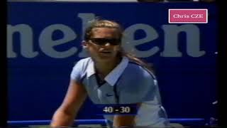 Venus Williams v Amélie Mauresmo 1998 AO 3R highlights [upl. by Kcinomod]