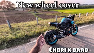 Finally chori k baad new wheel cover 😍 [upl. by Hoffer]