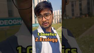 Asking medicos how much time to take for biology section neet neetbiology biology mbbs shorts [upl. by Atilrep744]